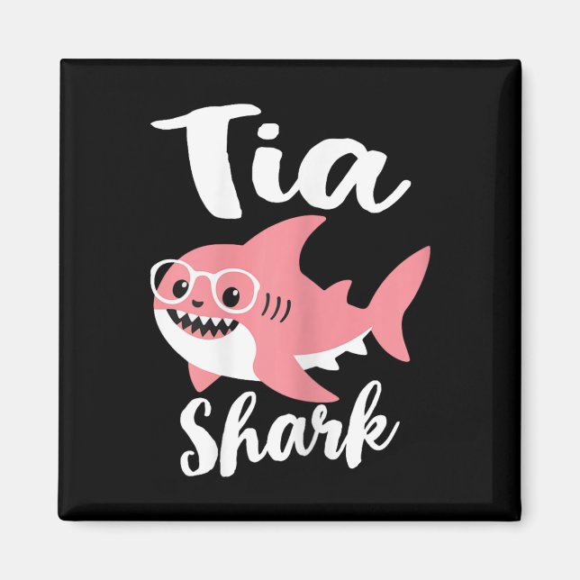 Tia Shark Mother's Day Grandma Funny  Magnet (Front)