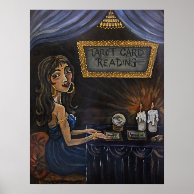 Tia The Tarot Card Reader Poster (Front)