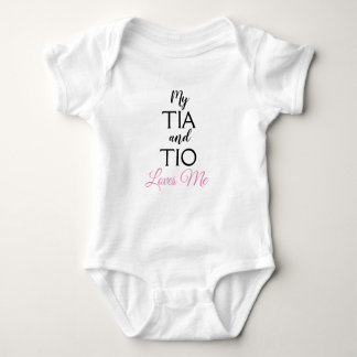 Tia & Tio (Auntie & Uncle) Loves Me baby Bodysuit