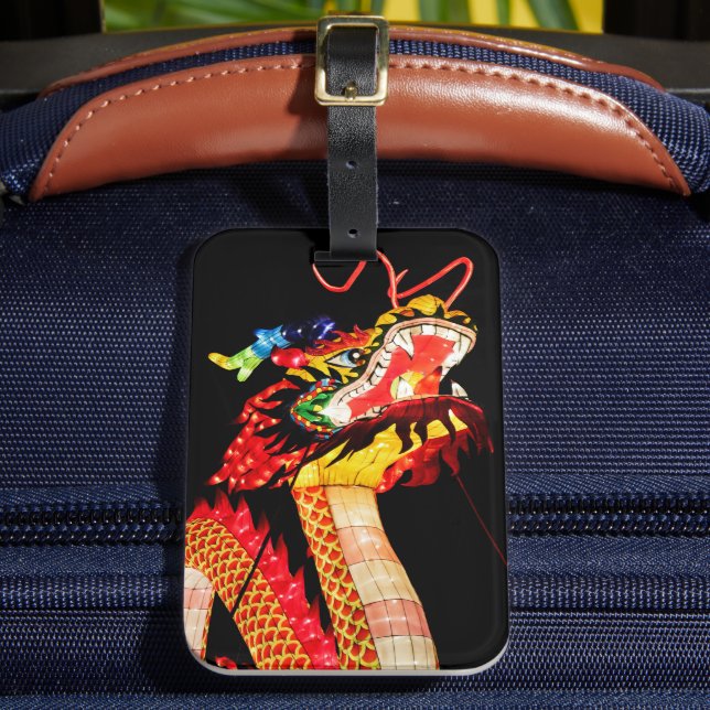 Tianlong Dragon Luggage Tag (Front Insitu 2)