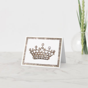 Tiara and Gems notecards