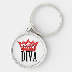 Tiara DIVA Keychain