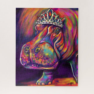 Tiara Hippo Art Puzzle