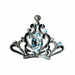 Tiara on stand standing photo sculpture<br><div class="desc">Tiara sculpture on a stand... These are utterly fabulous for parties or Diva gifts!!!... You can use as cake tops (the smaller sizes) or table decor!</div>