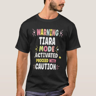 TIARA Personalised Women s Gift Custom TIARA T-Shirt