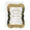 Tiara Princess Sweet 16 Gold Black White Invite