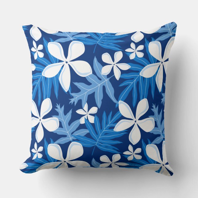 TIARE (BLUE) CUSHION (Front)
