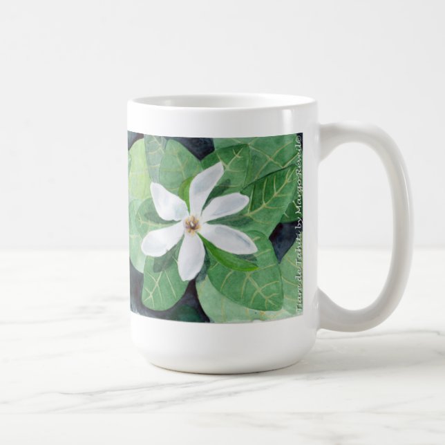 Tiare de Tahiti Coffee Mug (Right)