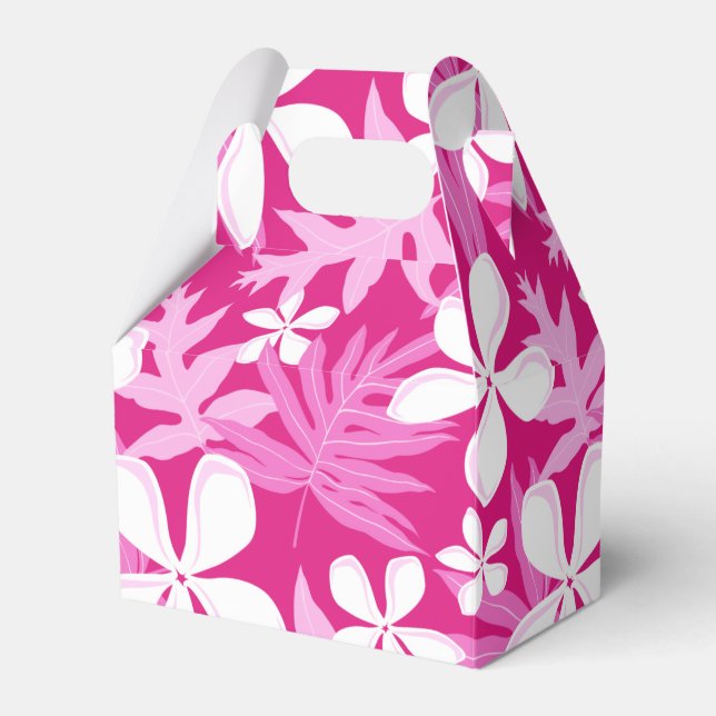 TIARE (PINK) FAVOUR BOX (Front Side)