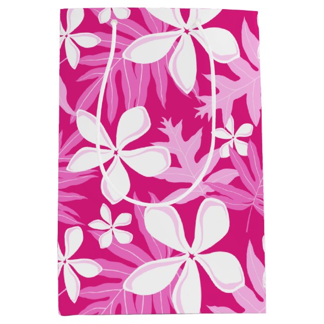 TIARE (PINK) MEDIUM GIFT BAG (Front)