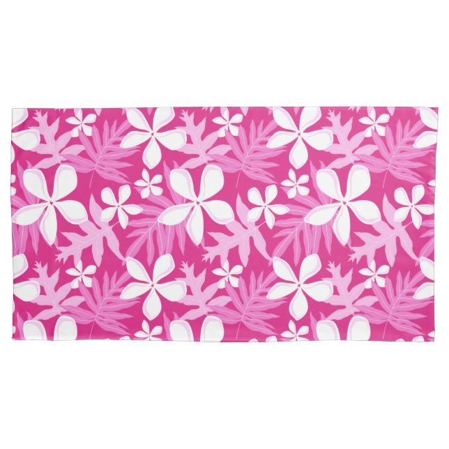 TIARE (PINK) PILLOWCASE (Front-Left)