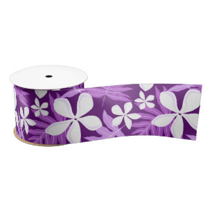 TIARE (PURPLE) SATIN RIBBON