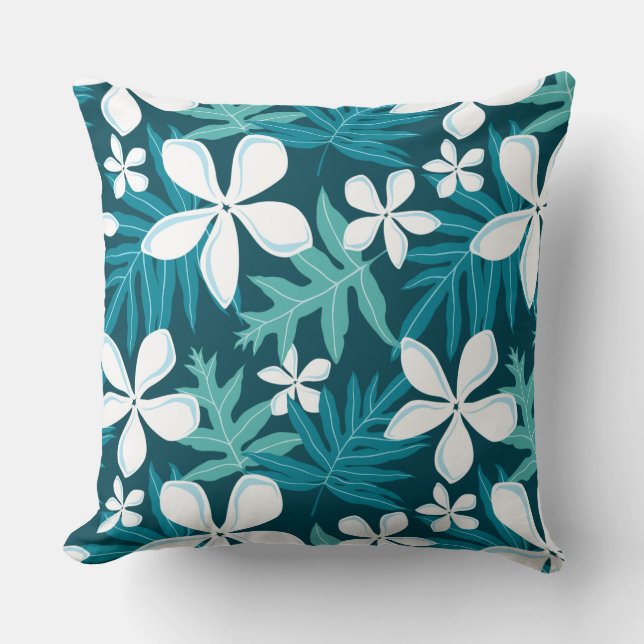 TIARE (TEAL) CUSHION (Front)