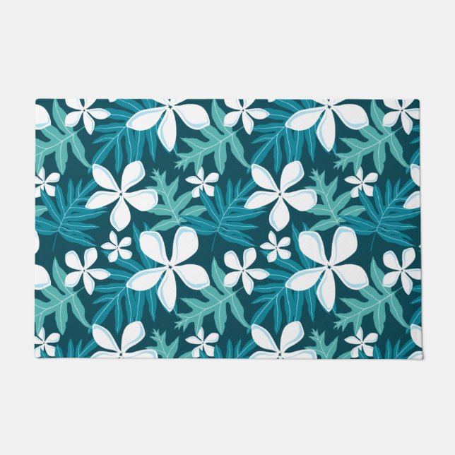 TIARE (TEAL) DOORMAT (Front)