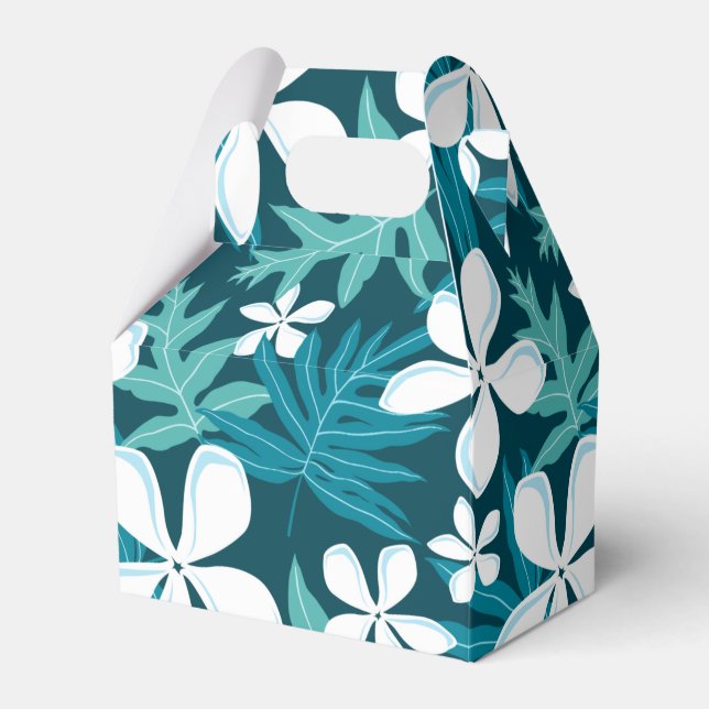 TIARE (TEAL) FAVOUR BOX (Front Side)