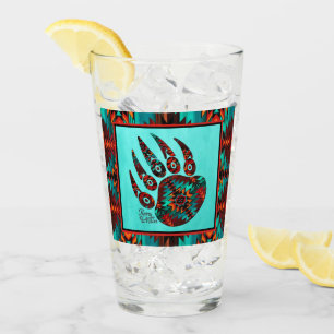 Tibal Bear Paw Glass