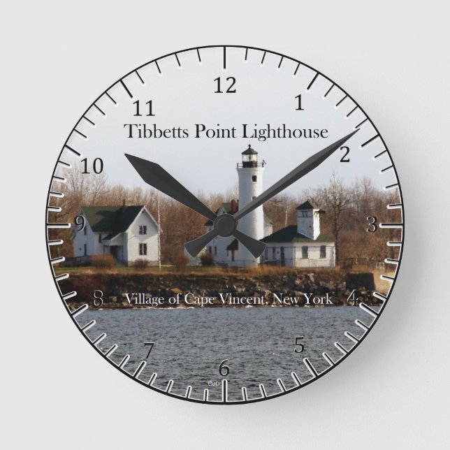 Tibbetts Point Lighthouse clock (Front)