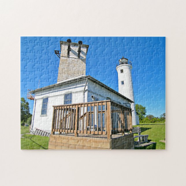 Tibbetts Point Lighthouse, New York Jigsaw Puzzle (Horizontal)