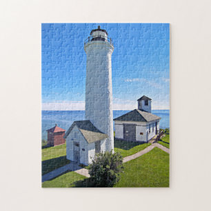 Tibbetts Point Lighthouse, New York Jigsaw Puzzle