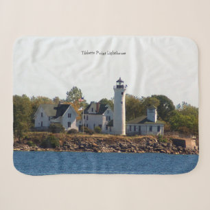 Tibbetts Point Lighthouse sherpa blanket