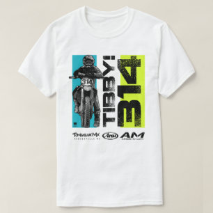 Tibby 314 MX Motocross Motorcycle Dirt Bike T-Shirt
