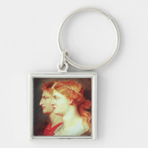 Tiberius  and Agrippina, c.1614 Key Ring