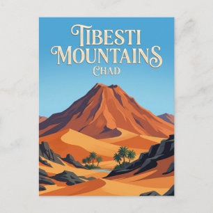 Tibesti Mountains Chad Postcard