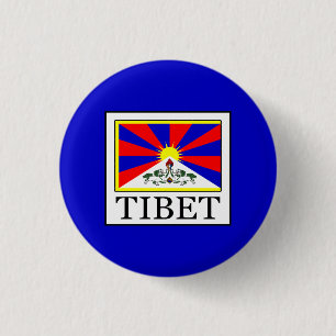 Tibet 3 Cm Round Badge