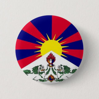 tibet 6 cm round badge