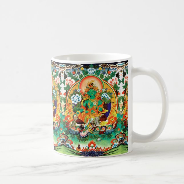 TIBET ART EXOTICA GREEN TARA MUG (Right)