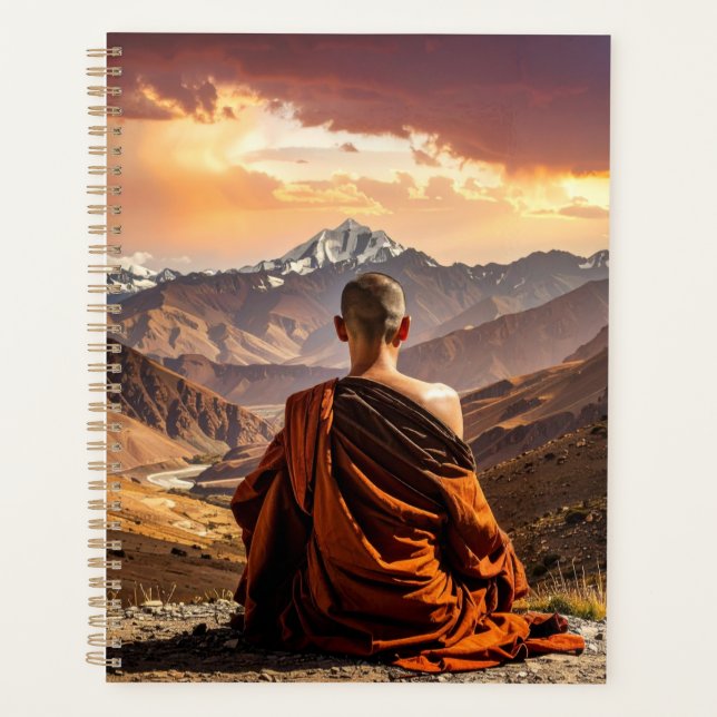 TIbet - Buddhism - Meditation Planner (Front)
