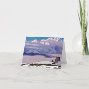 Tibet by Nicholas Roerich Thank You Card