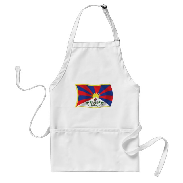 Tibet Flag Apron (Front)