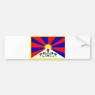 Tibet Flag Bumper Sticker