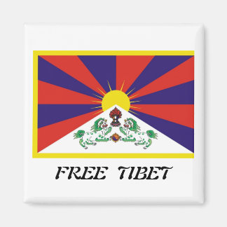 Tibet Flag Magnet