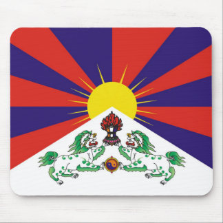 Tibet Flag Mousepad
