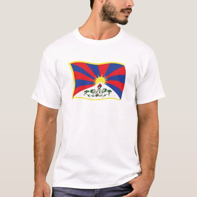 Tibet Flag Shirt (Front)