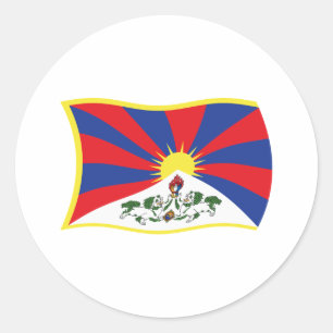 Tibet Flag Sticker