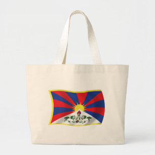 Tibet Flag Tote Bag