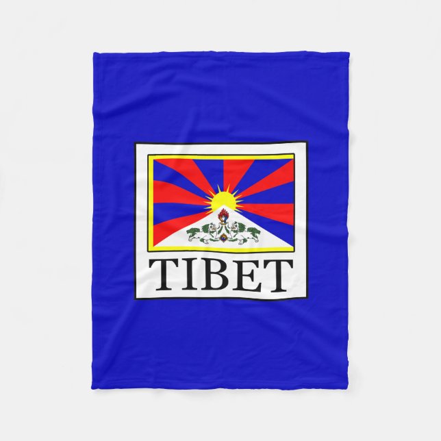 Tibet Fleece Blanket (Front)