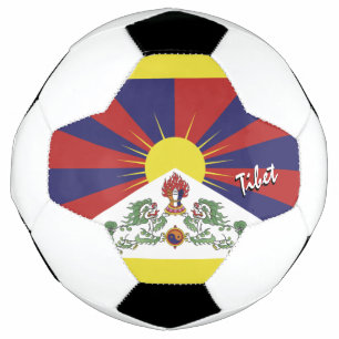 Tibet Football & Tibetan Flag / Sport Soccer Ball