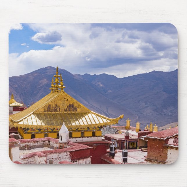 Tibet - Ganden Buddhist Monastery Mouse Pad (Front)