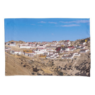 Tibet - Ganden Buddhist Monastery Pillowcase