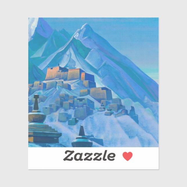 Tibet, Himalayas, 1933 by Nicholas Roerich (Sheet)