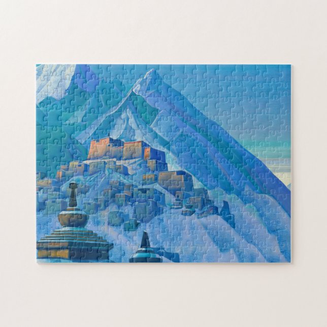 Tibet, Himalayas by Nicholas Roerich Jigsaw Puzzle (Horizontal)