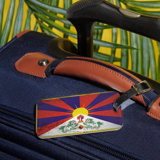 Tibet Luggage Tag (Front Insitu 3)