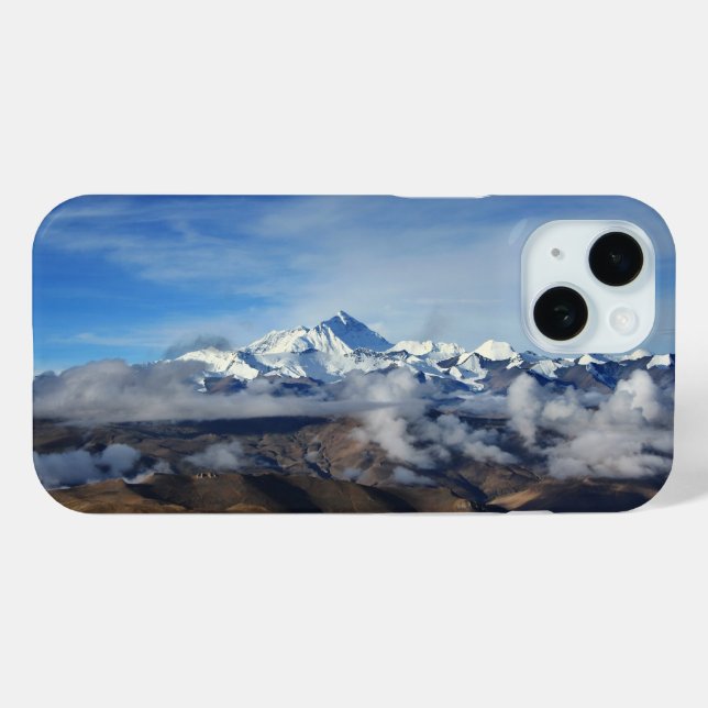 Tibet Qomolangma Mt Everest China Travel Photo Case-Mate iPhone Case (Back (Horizontal))