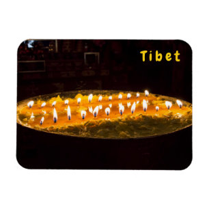 Tibet - Ritual butter lamp Magnet