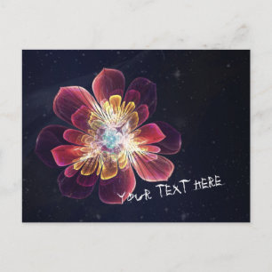 Tibet Sea Flower Custom Postcard