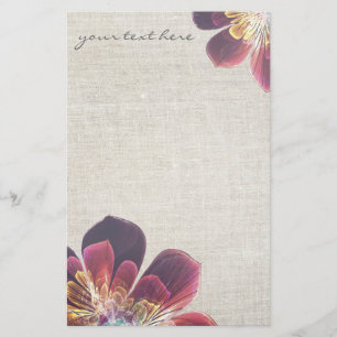 Tibet Sea Flower personalised stationery